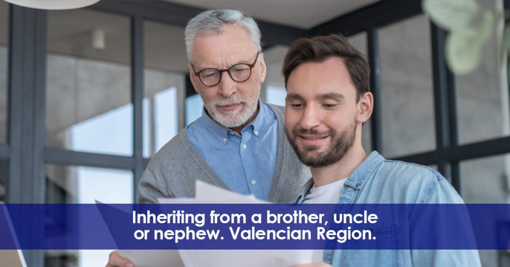 Inheriting from a brother, uncle or nephew. Valencian Region.