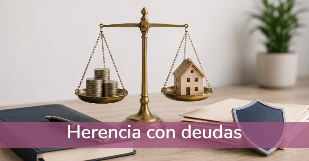 Herencia con deudas. Herederos vs. legatarios.