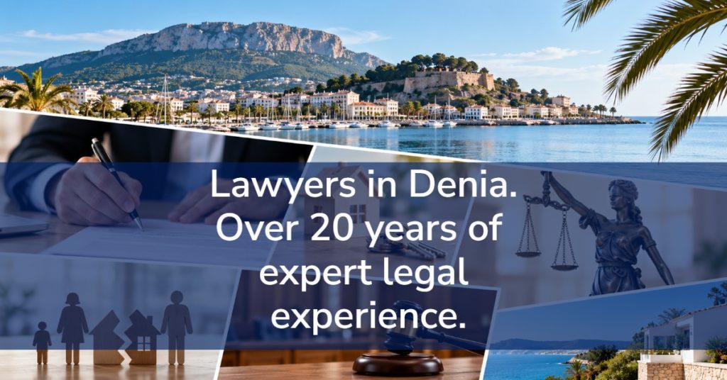 Lawyers in Denia. Over 20 years of expert legal experience.